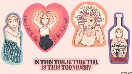 Carly Rae Jepsen Sticker Set